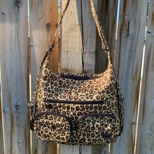 LUG ZIPLINER - LEOPARD - HEARTS LINING